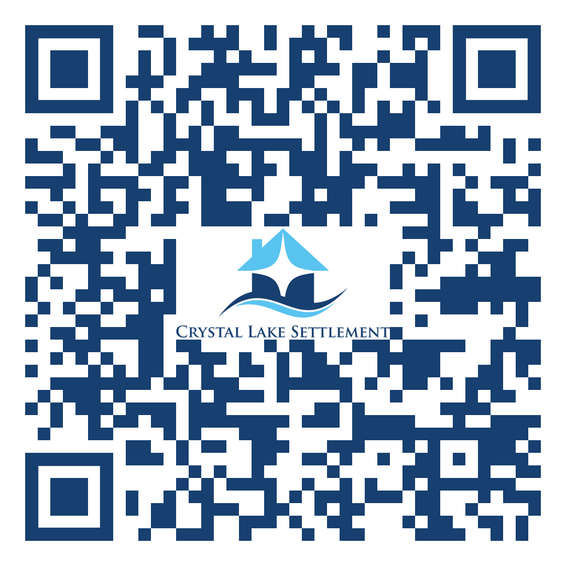 Crystal Lake Settlement qr-code